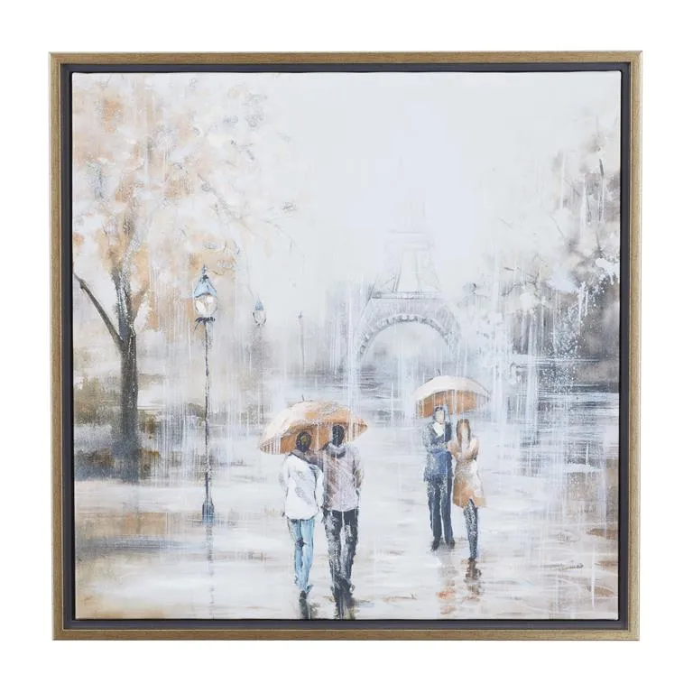 52646 Framed Canvas