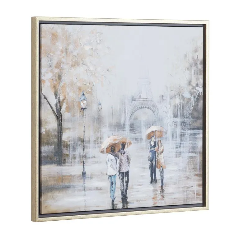 52646 Framed Canvas