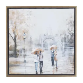 52646 Framed Canvas