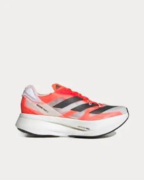 Adizero Prime X Cloud White / Carbon / Solar Red Running Shoes