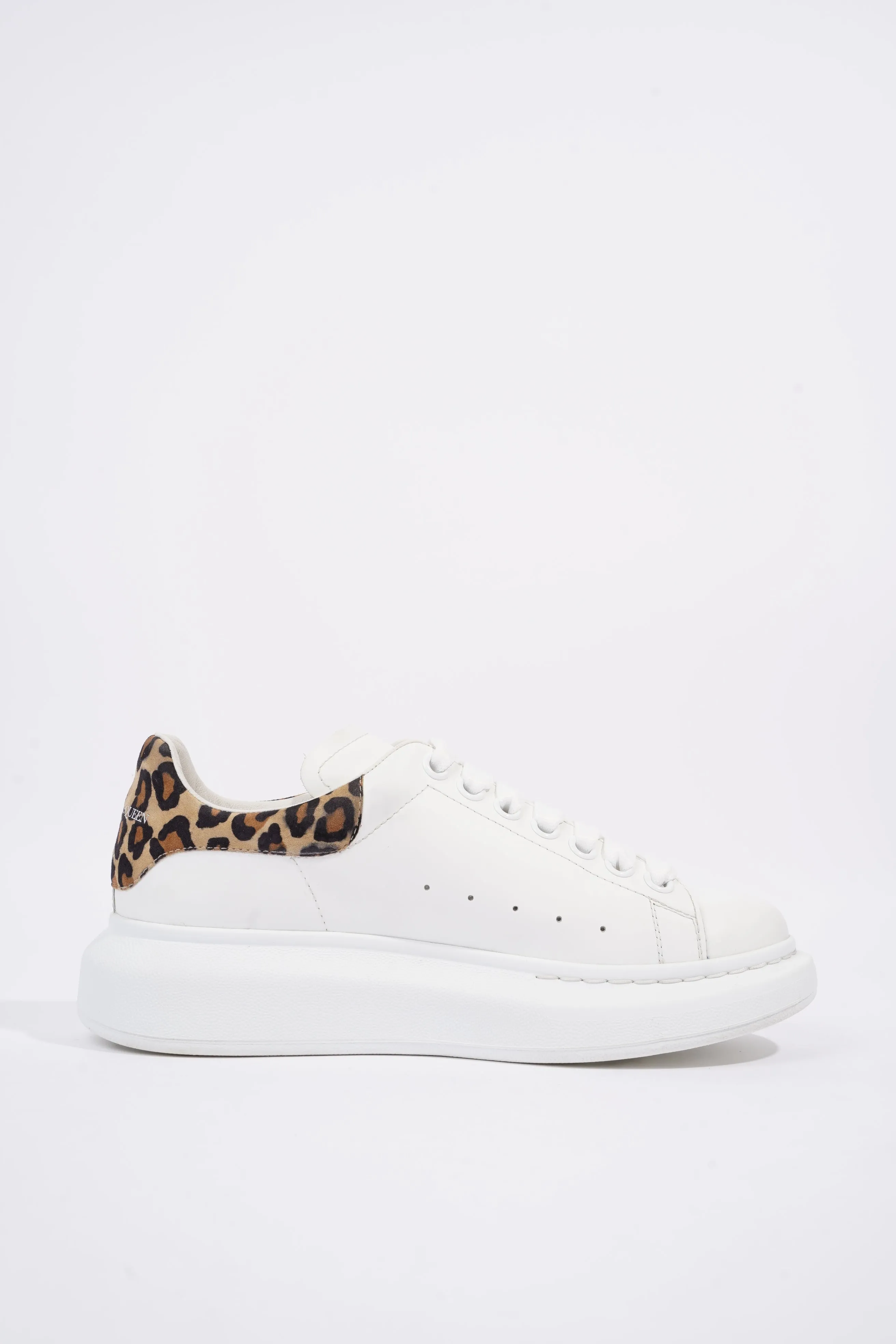 Alexander McQueen Womens Oversized Sneaker Leopard Tab EU 38.5 / UK 5.5