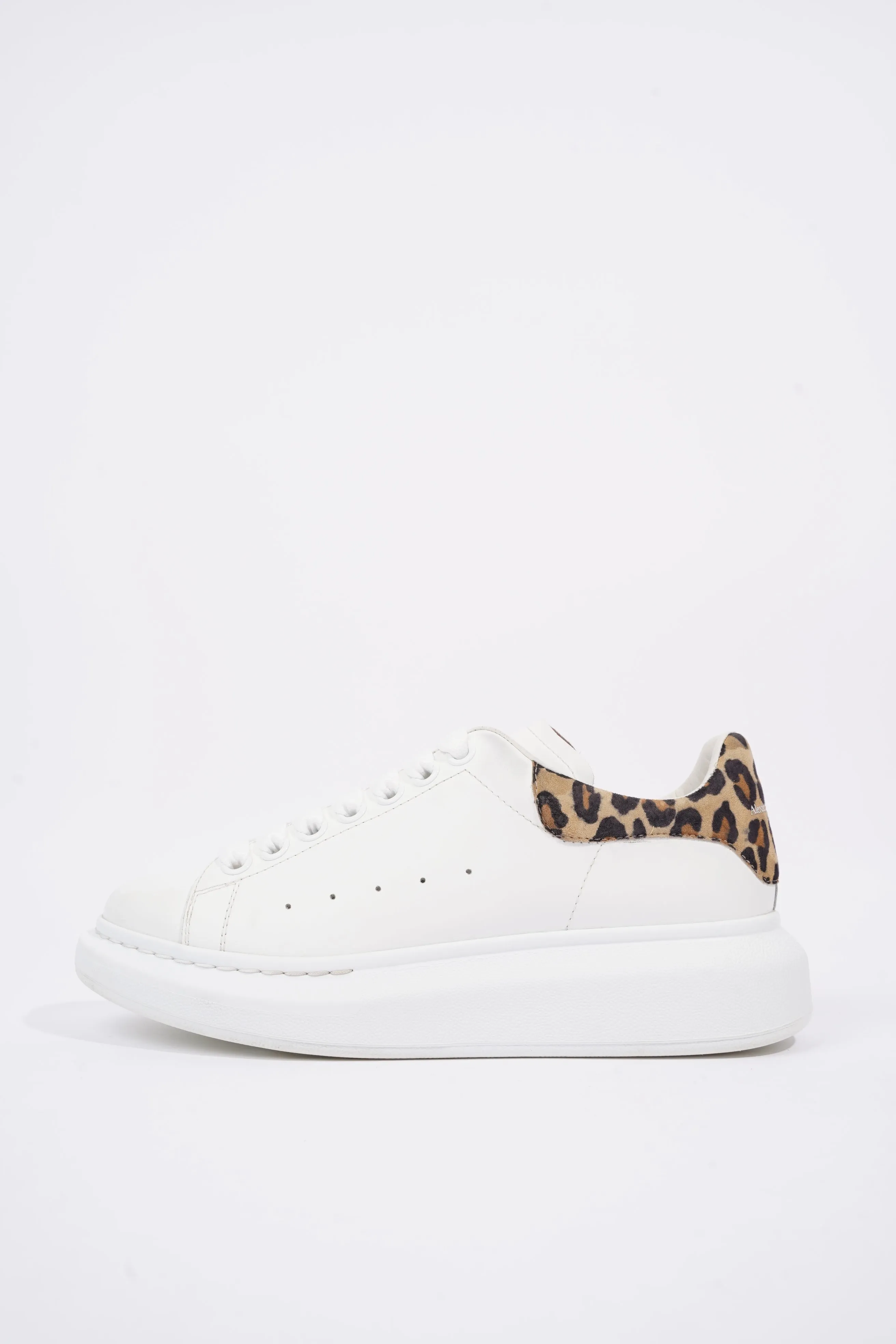 Alexander McQueen Womens Oversized Sneaker Leopard Tab EU 38.5 / UK 5.5
