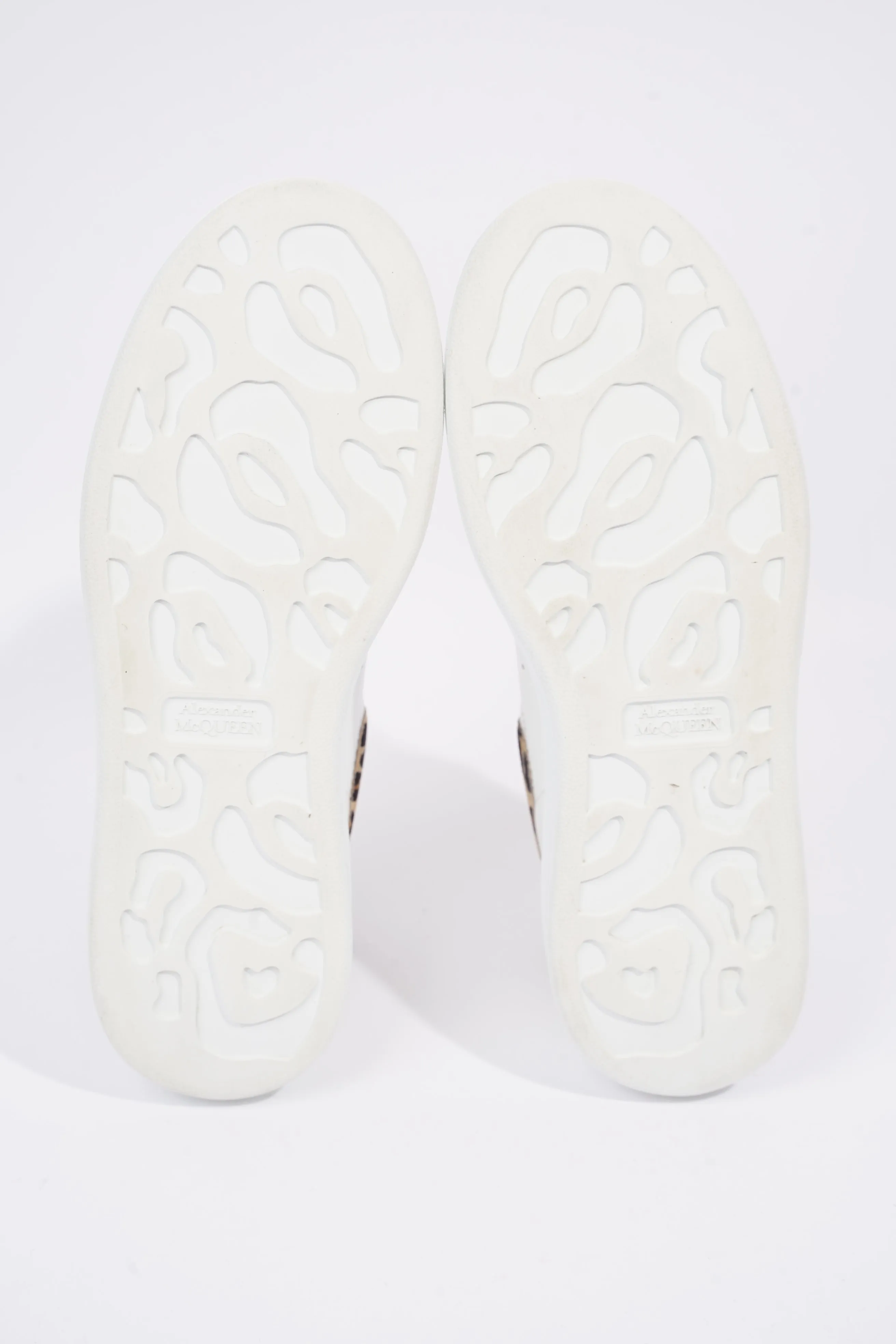 Alexander McQueen Womens Oversized Sneaker Leopard Tab EU 38.5 / UK 5.5