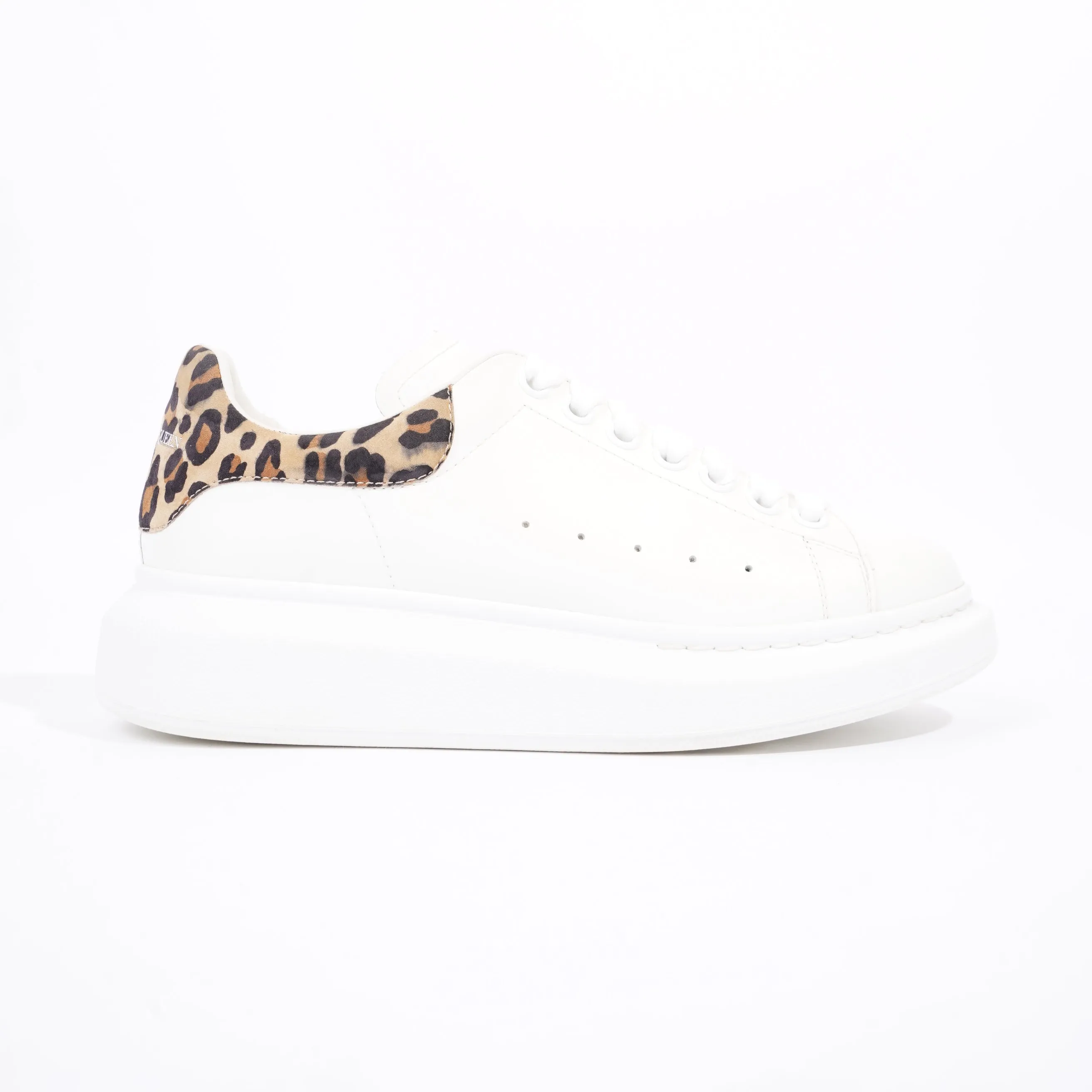 Alexander McQueen Womens Oversized Sneaker Leopard Tab EU 38.5 / UK 5.5