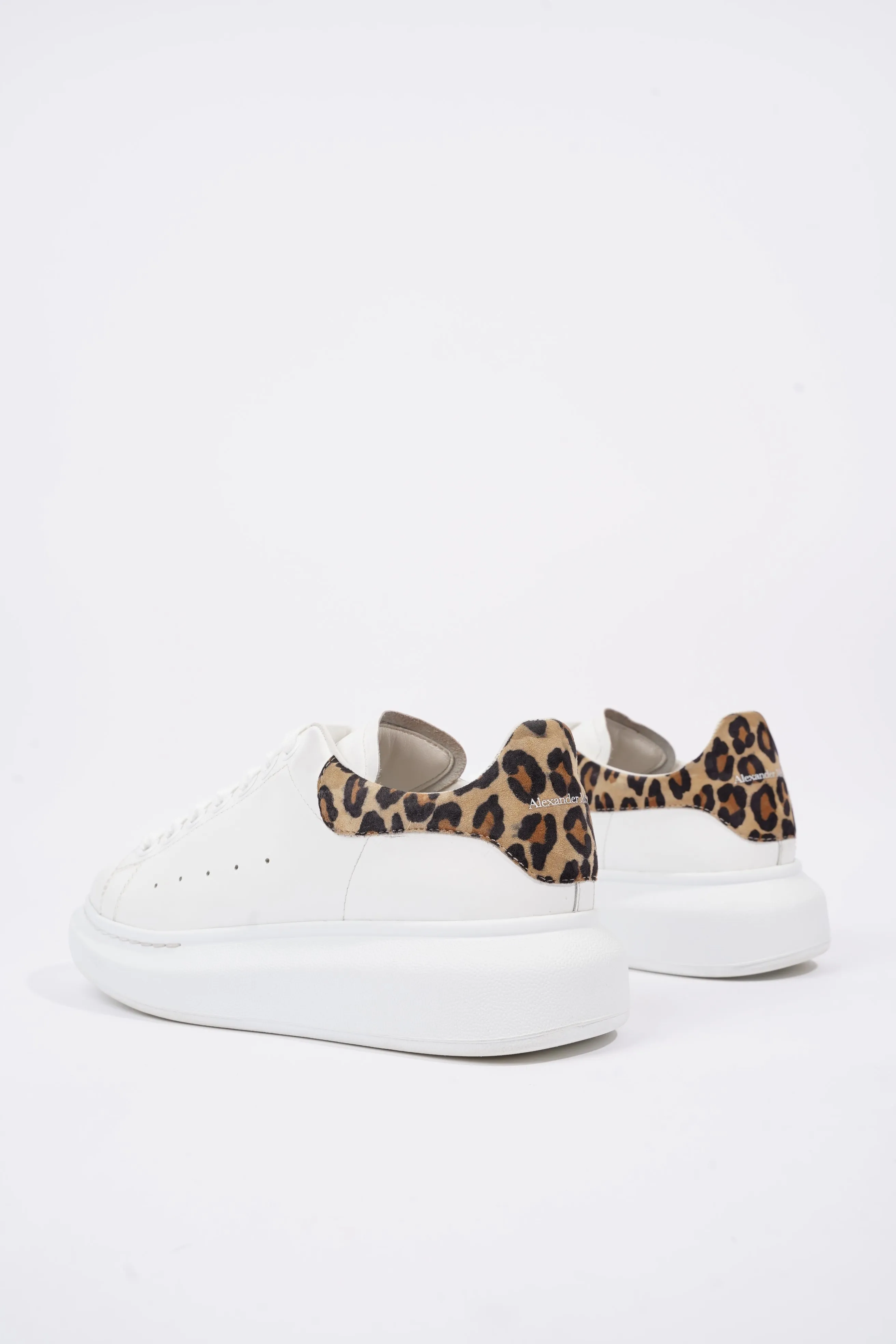 Alexander McQueen Womens Oversized Sneaker Leopard Tab EU 38.5 / UK 5.5
