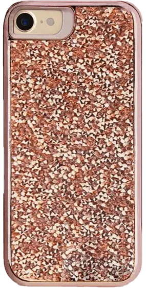 All That Glitter | Rose Gold Crystal Case