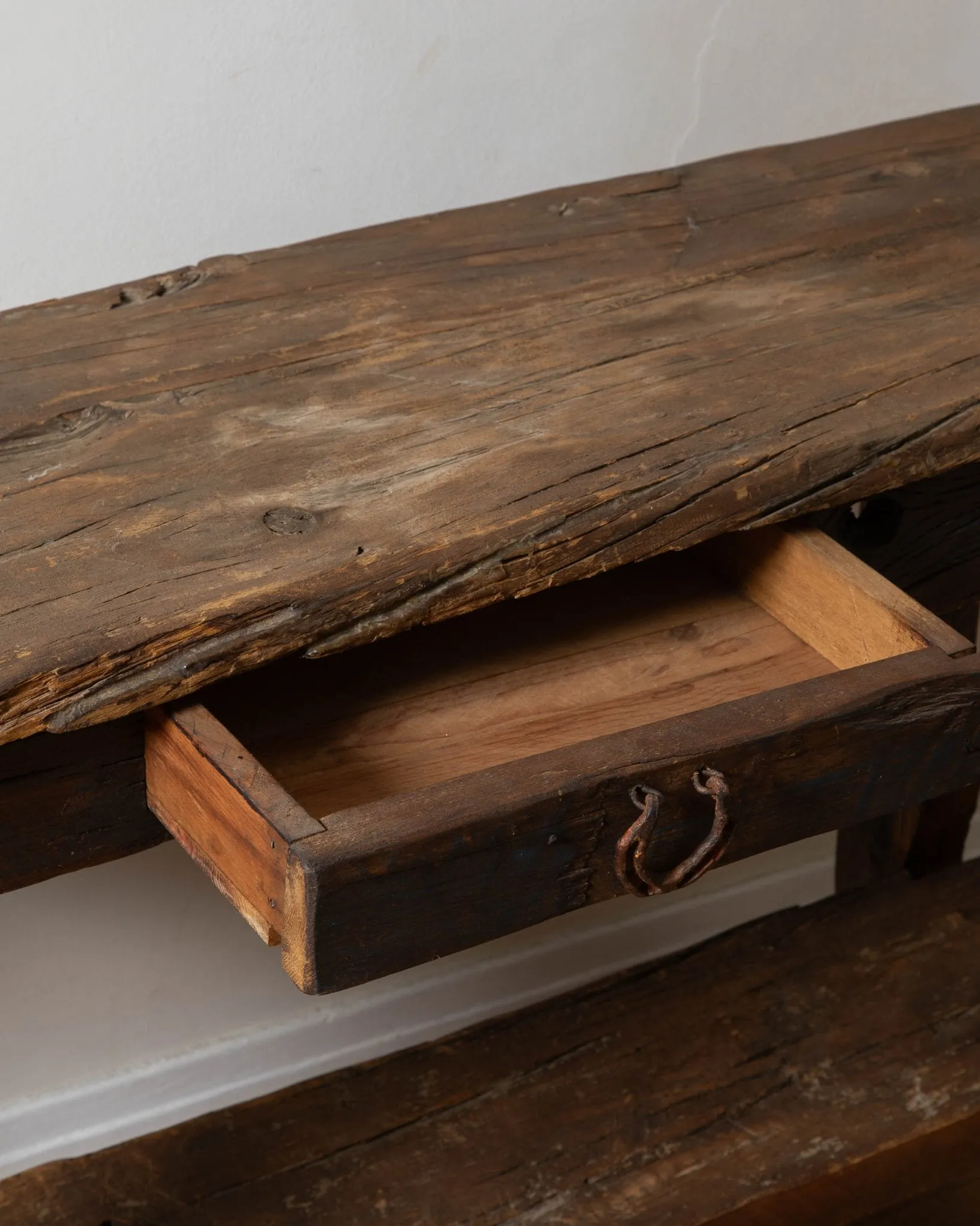 Antique Reclaimed Southwestern Console Table