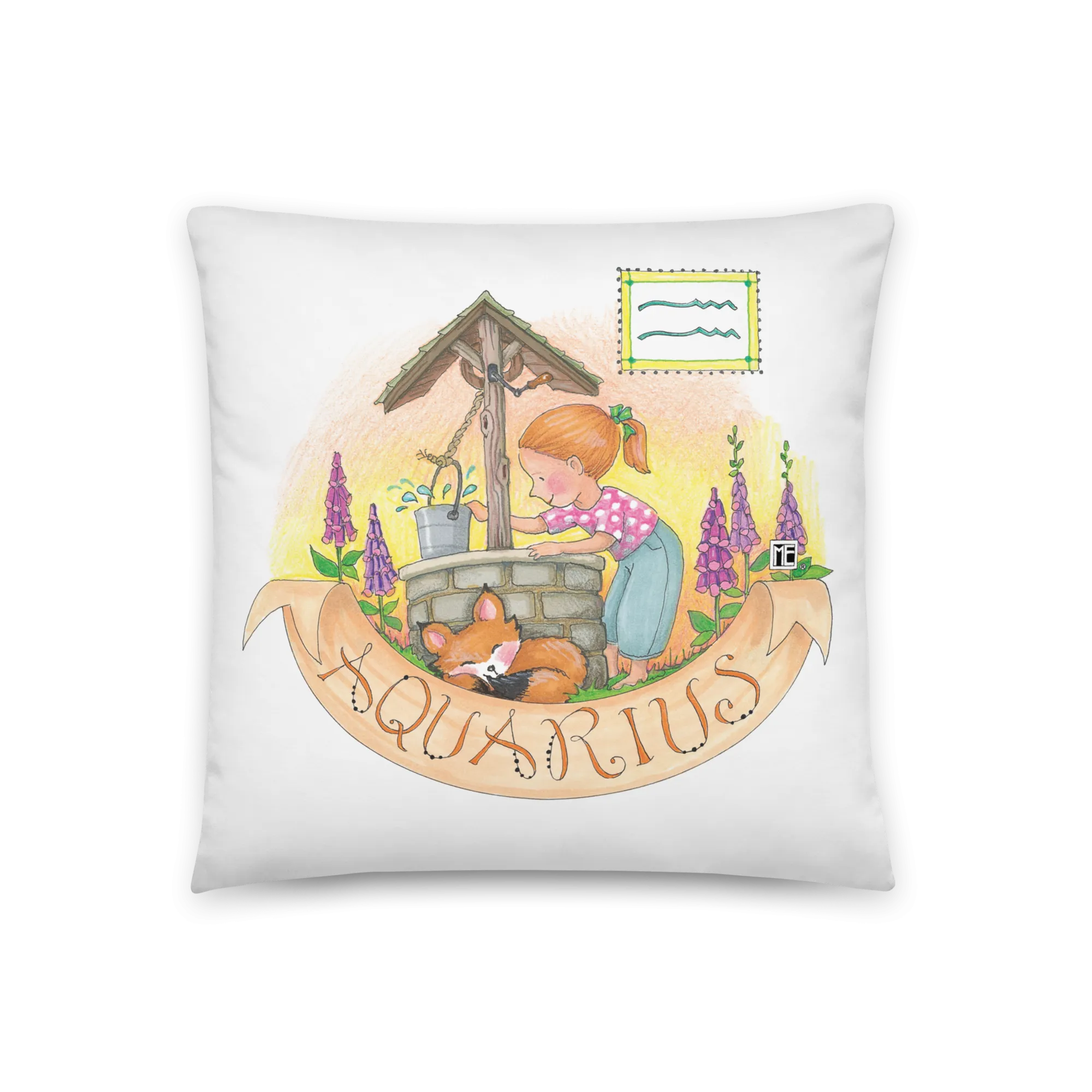 Aquarius Pillow