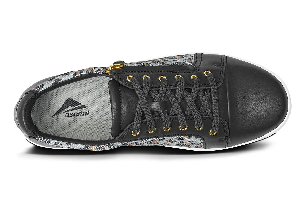 Ascent Stratus Zip C Leopard Womens