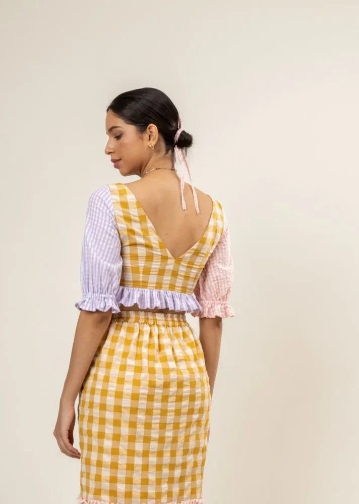 Betty Panelled Top