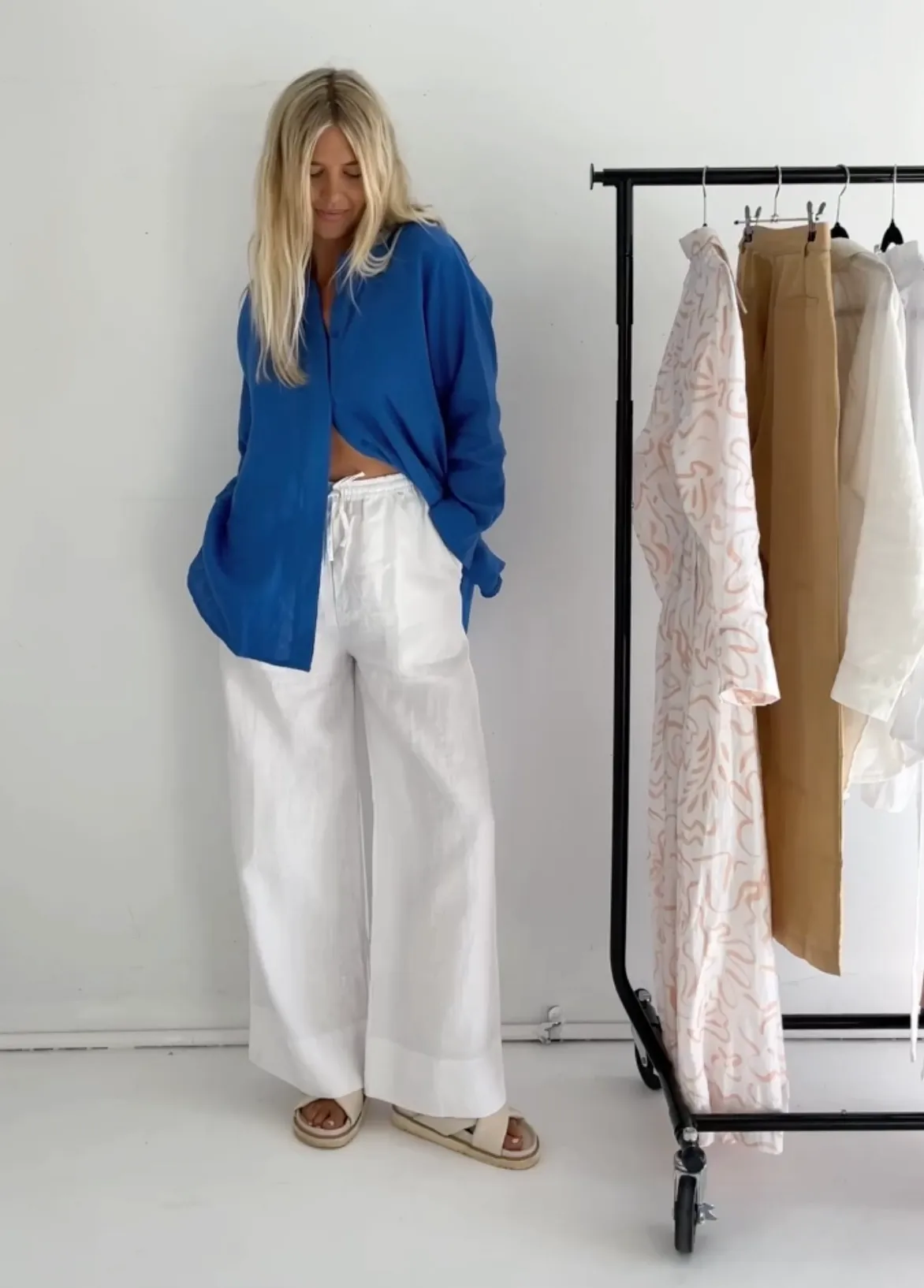 Billie Top Linen - Wholesale
