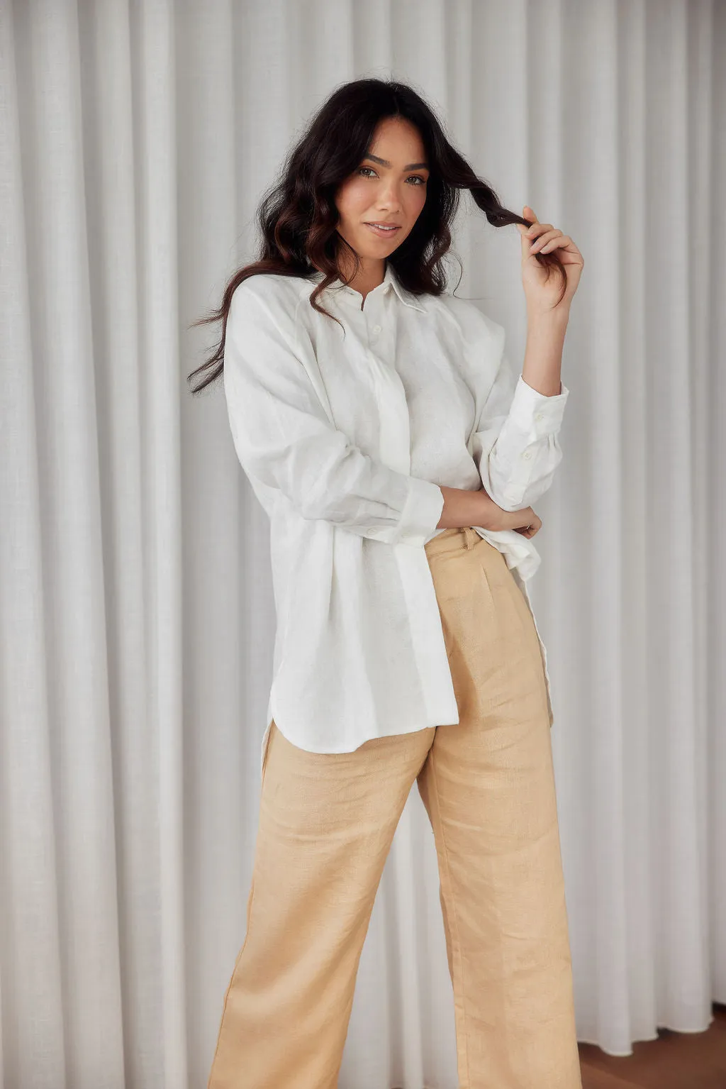 Billie Top Linen - Wholesale