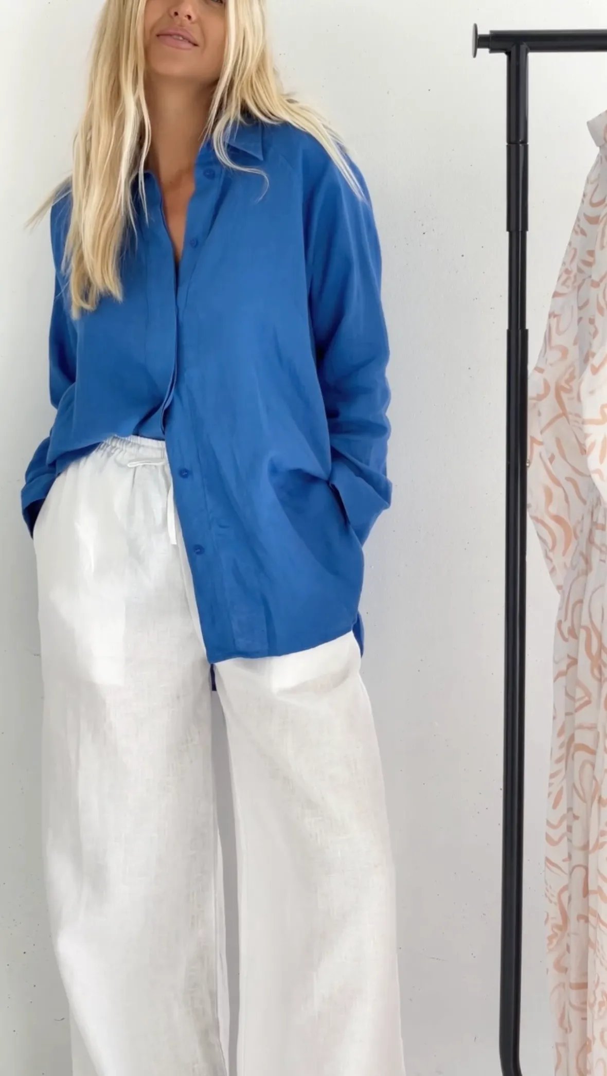 Billie Top Linen - Wholesale