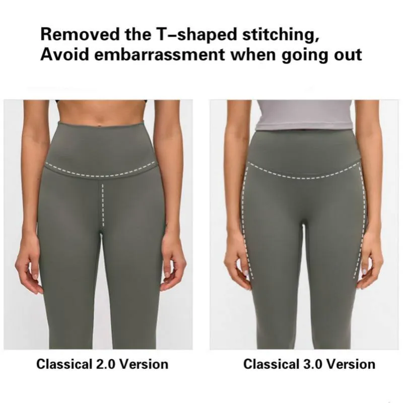 Buttery-Soft Naked-Feel Workout Gym Yoga Pants
