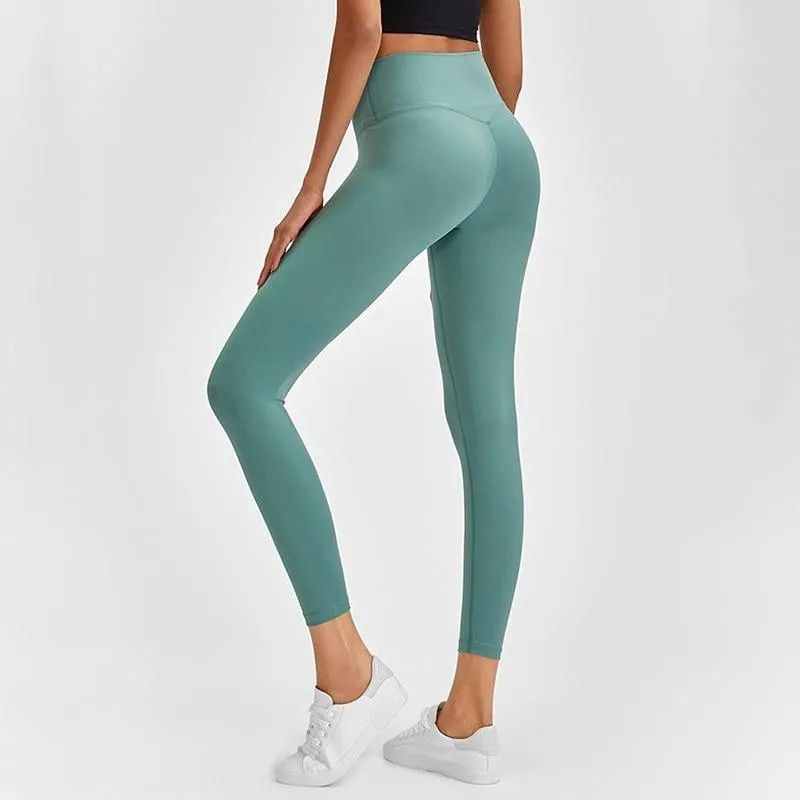 Buttery-Soft Naked-Feel Workout Gym Yoga Pants
