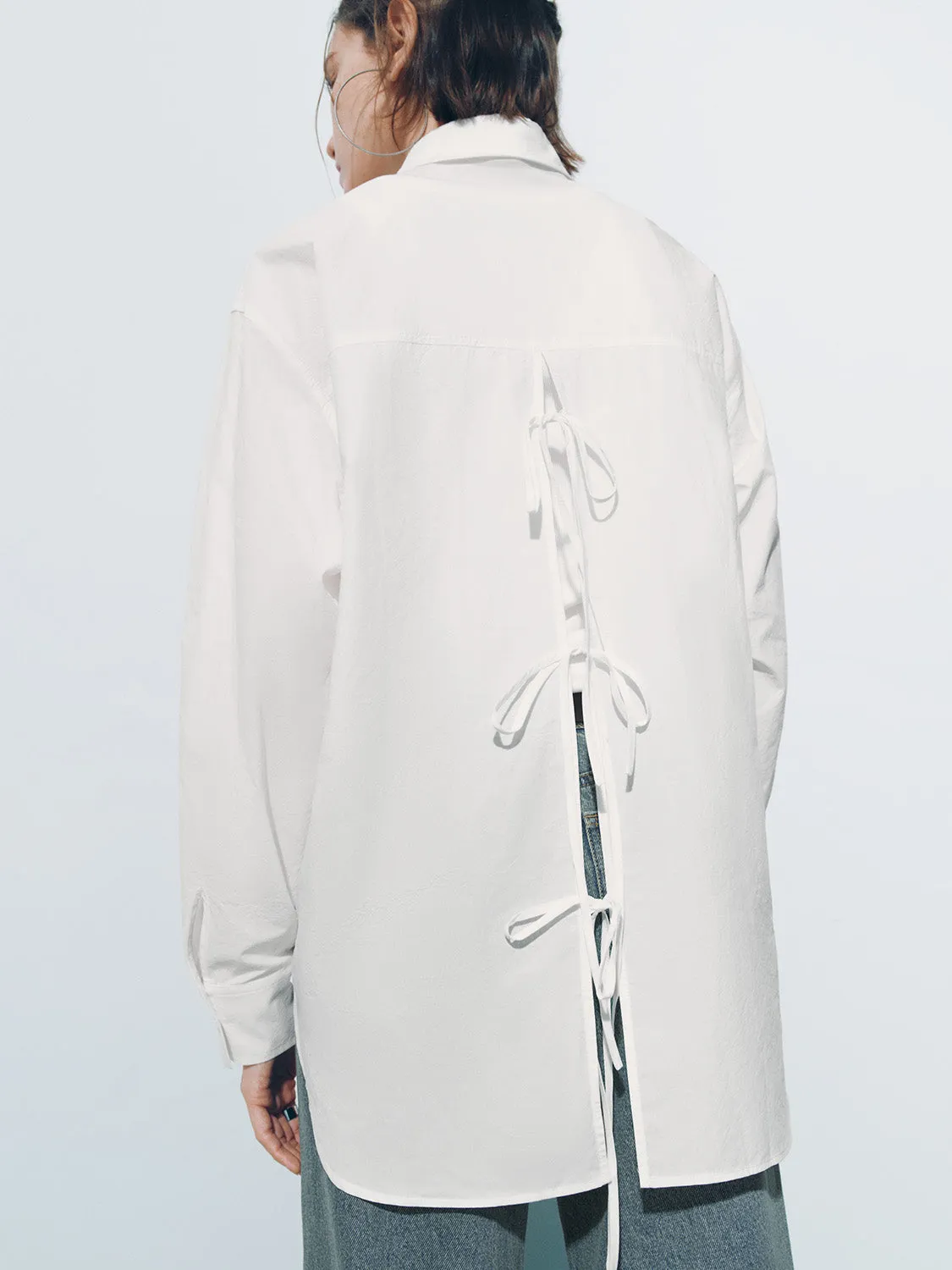 Button Up Loose Shirt