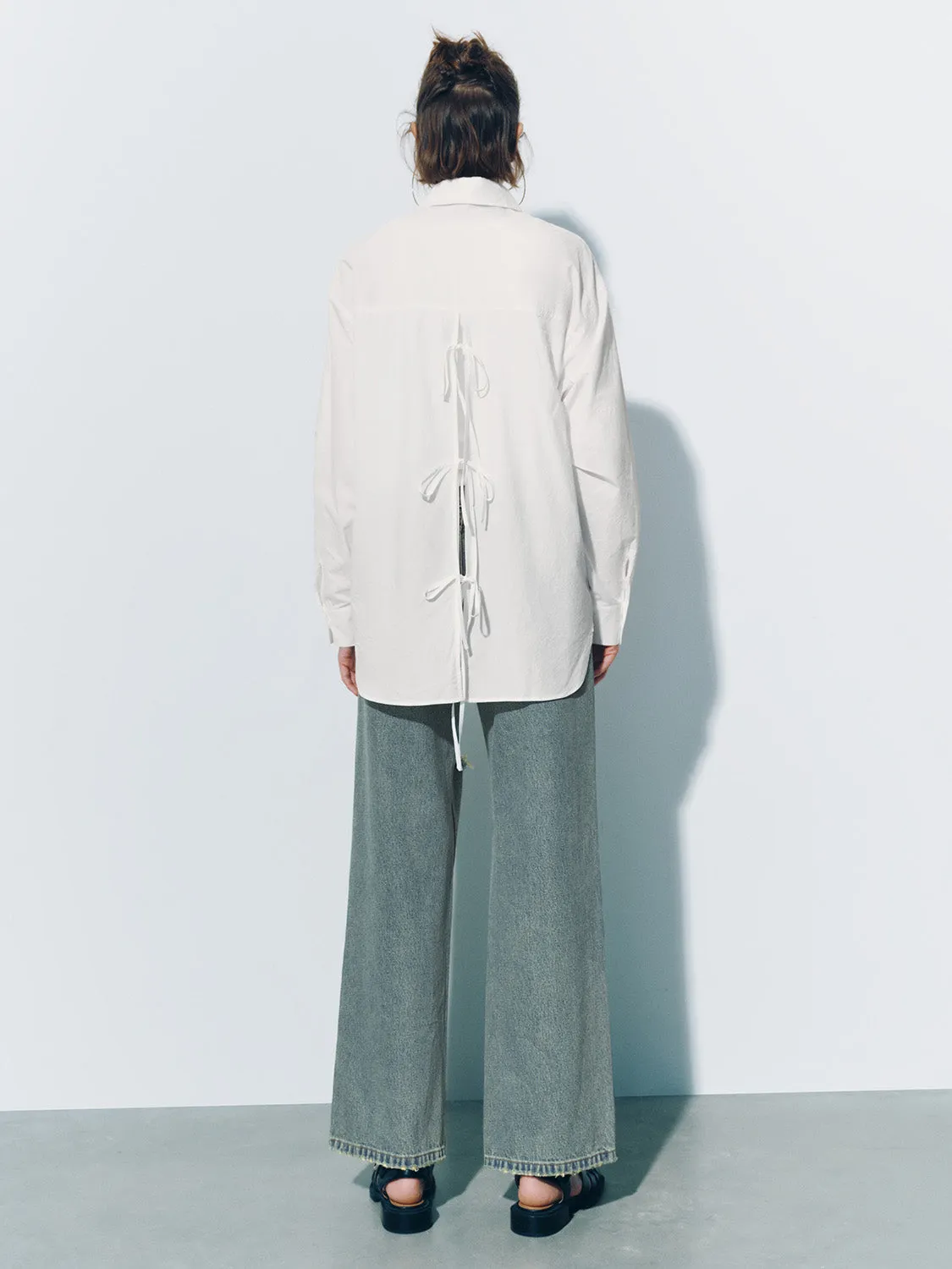 Button Up Loose Shirt