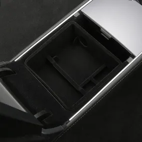 Center Console Tray Armrest Box Storage Box for Tesla Model 3 / Model Y