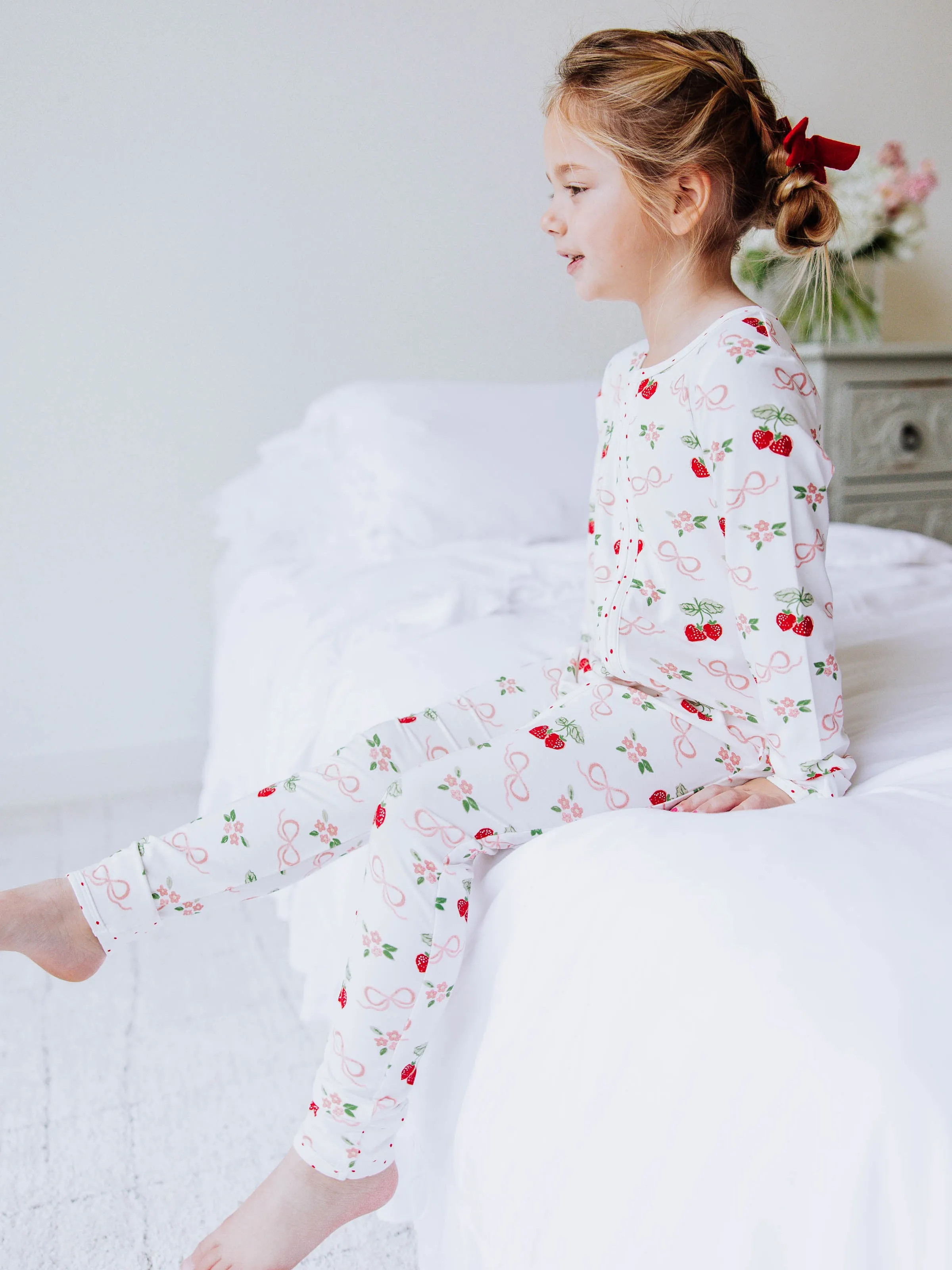 Cloud Layette - Sweet Berry Bows