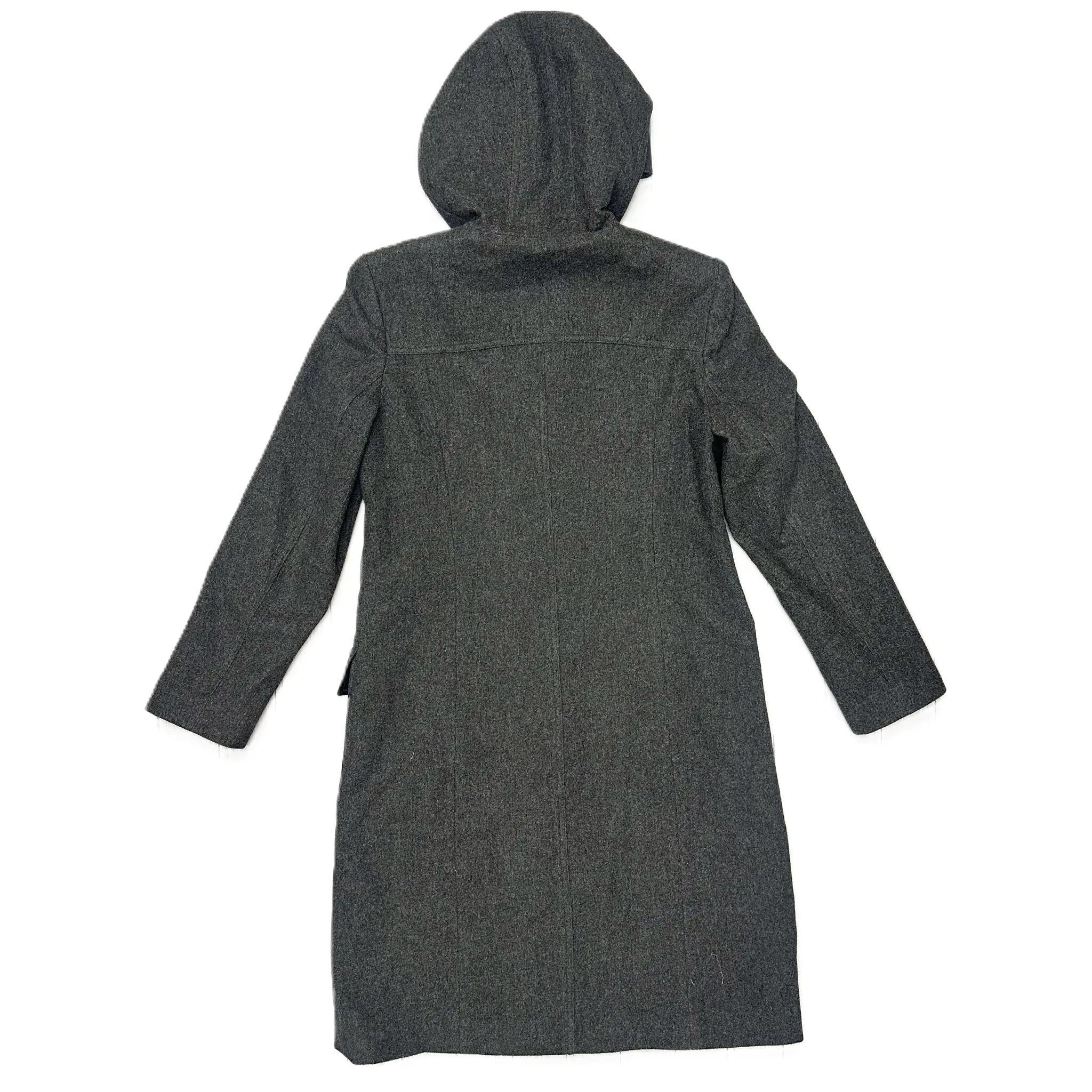 Coat Wool By Michael By Michael Kors In Grey, Size: M