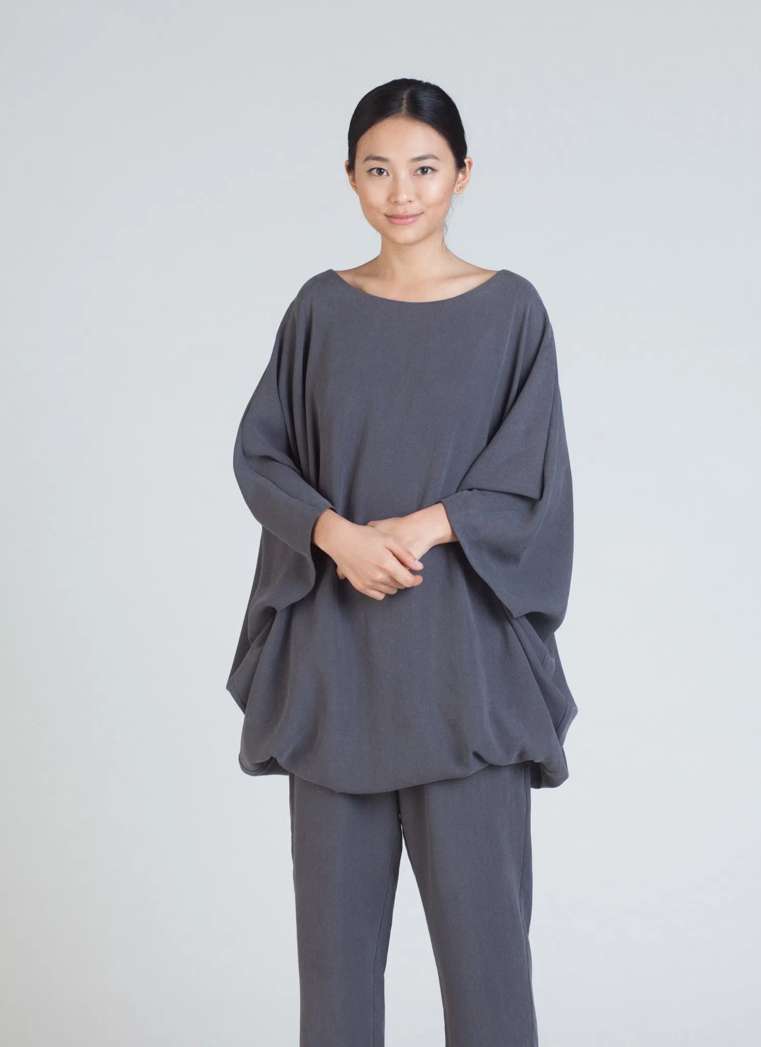 Current Dolman Dress/Top - Charcoal