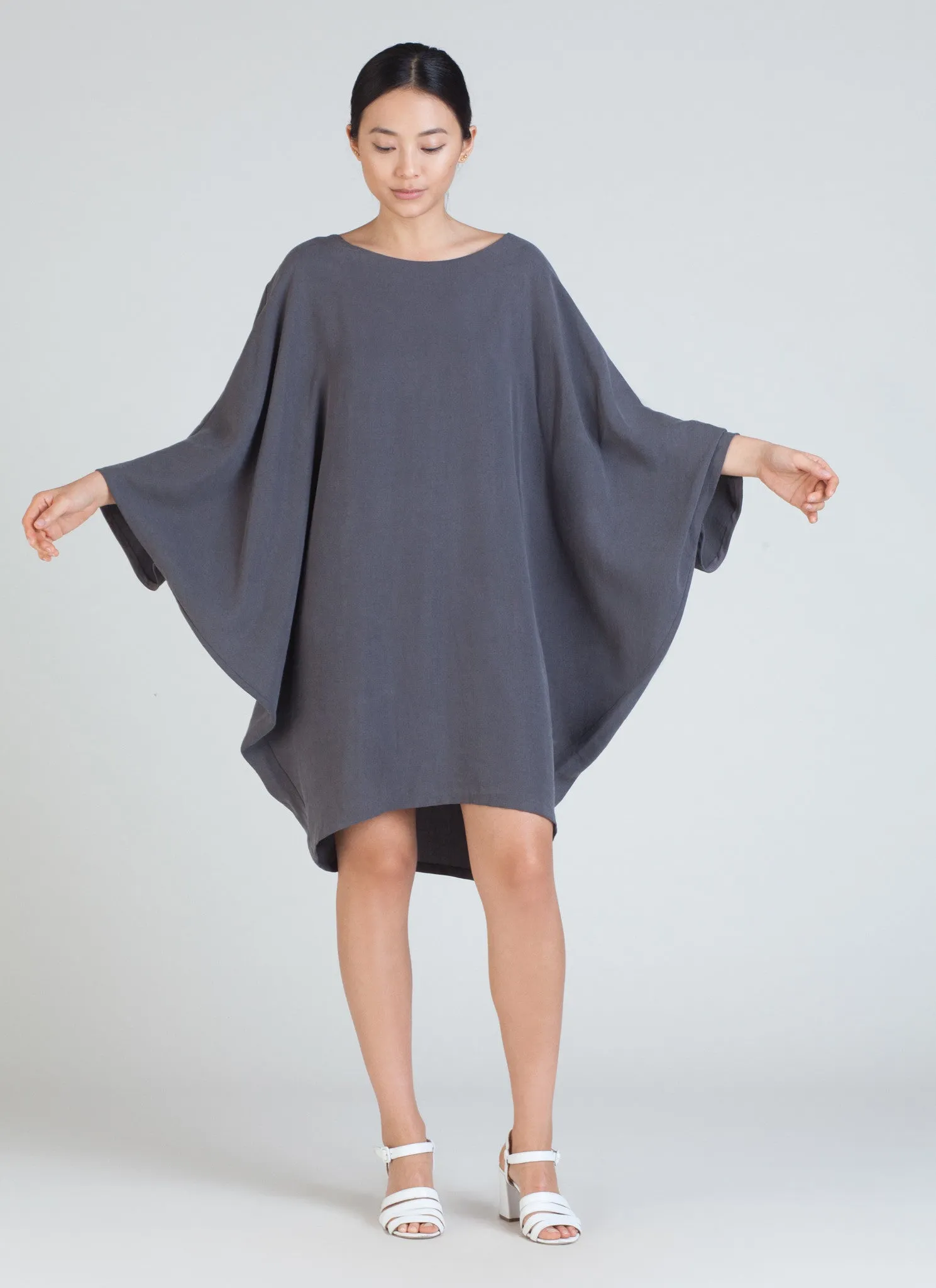 Current Dolman Dress/Top - Charcoal