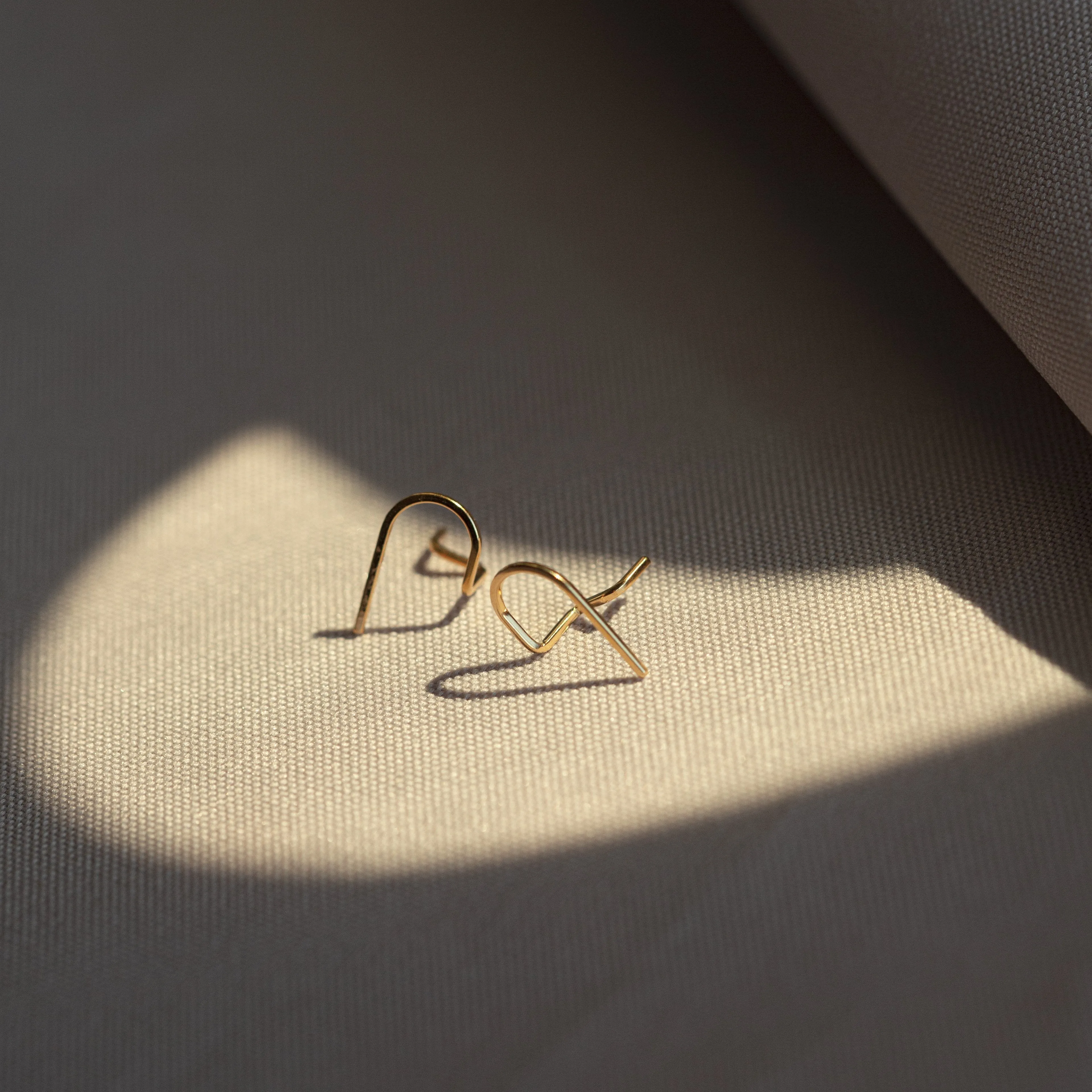 Earrings "Graphic" 925 Silver