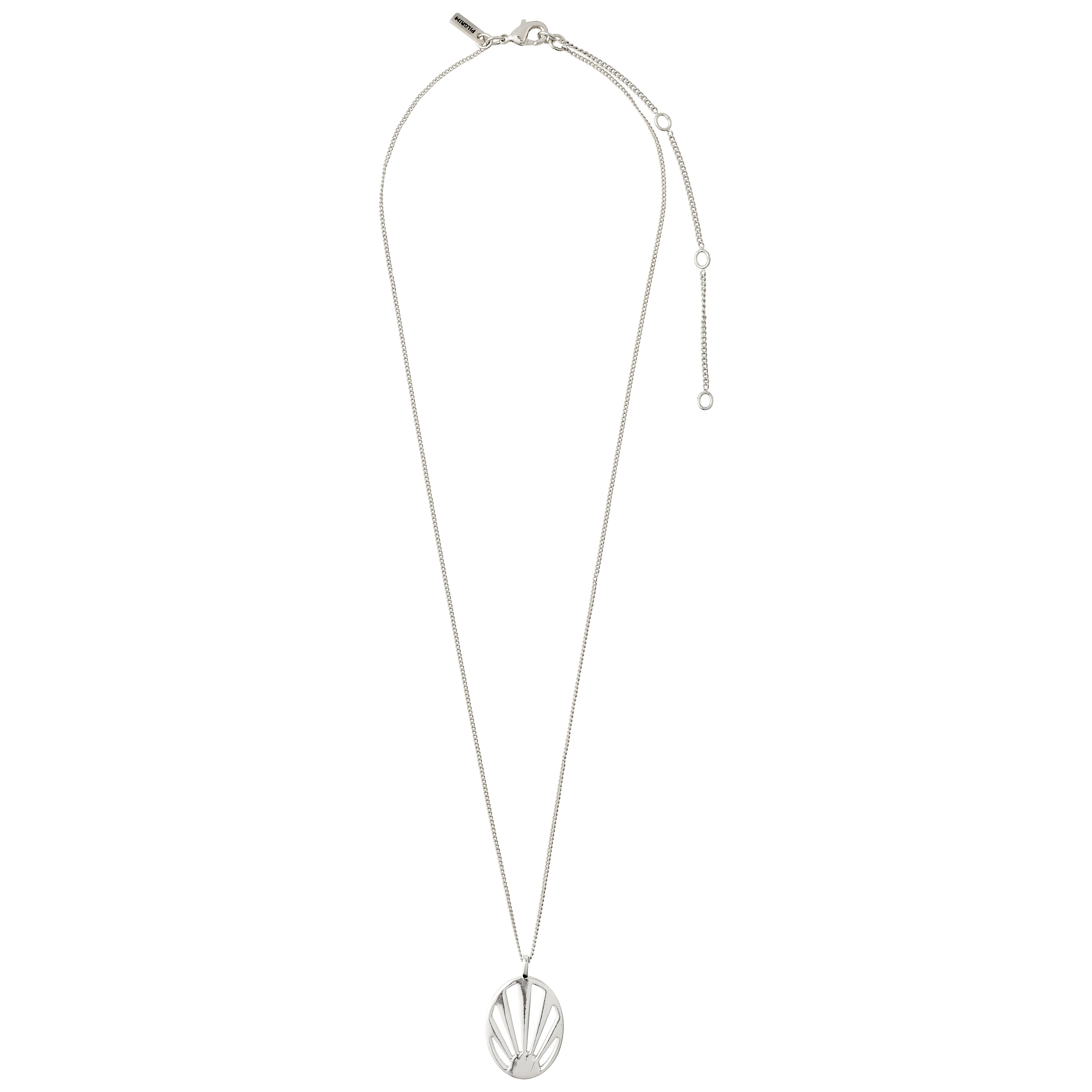 FIRE necklace silver-plated
