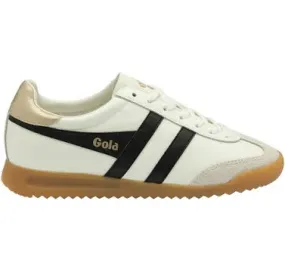 Gola Torpedo Sneakers in Off White/Black/Gold