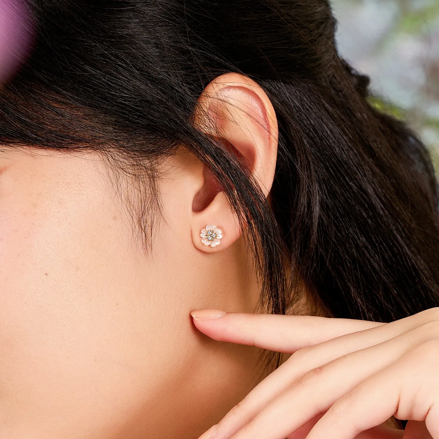 Gold Adanne Studs