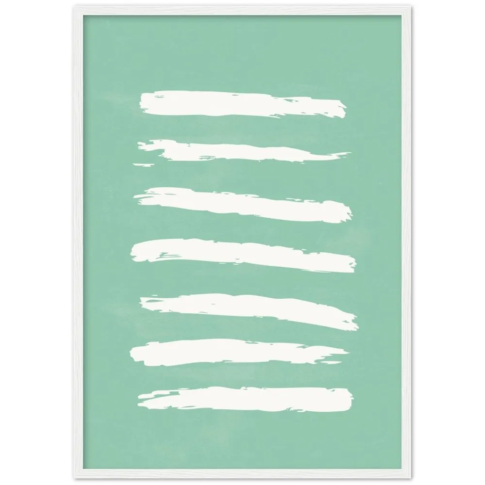 Green Minimalist Art