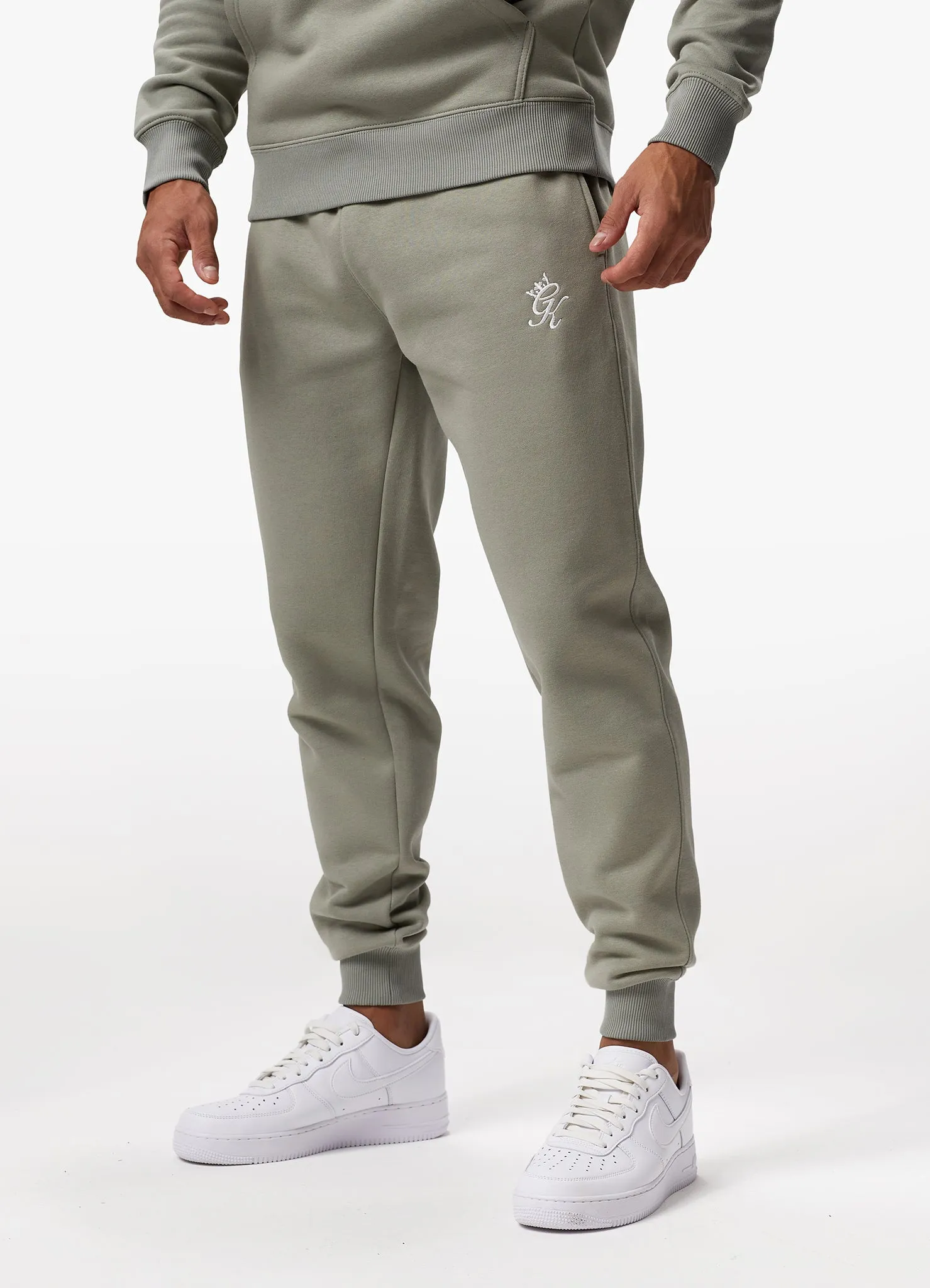 Gym King Fundamental Fleece Jogger - Soft Khaki