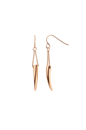 Horn Studs Rose Gold