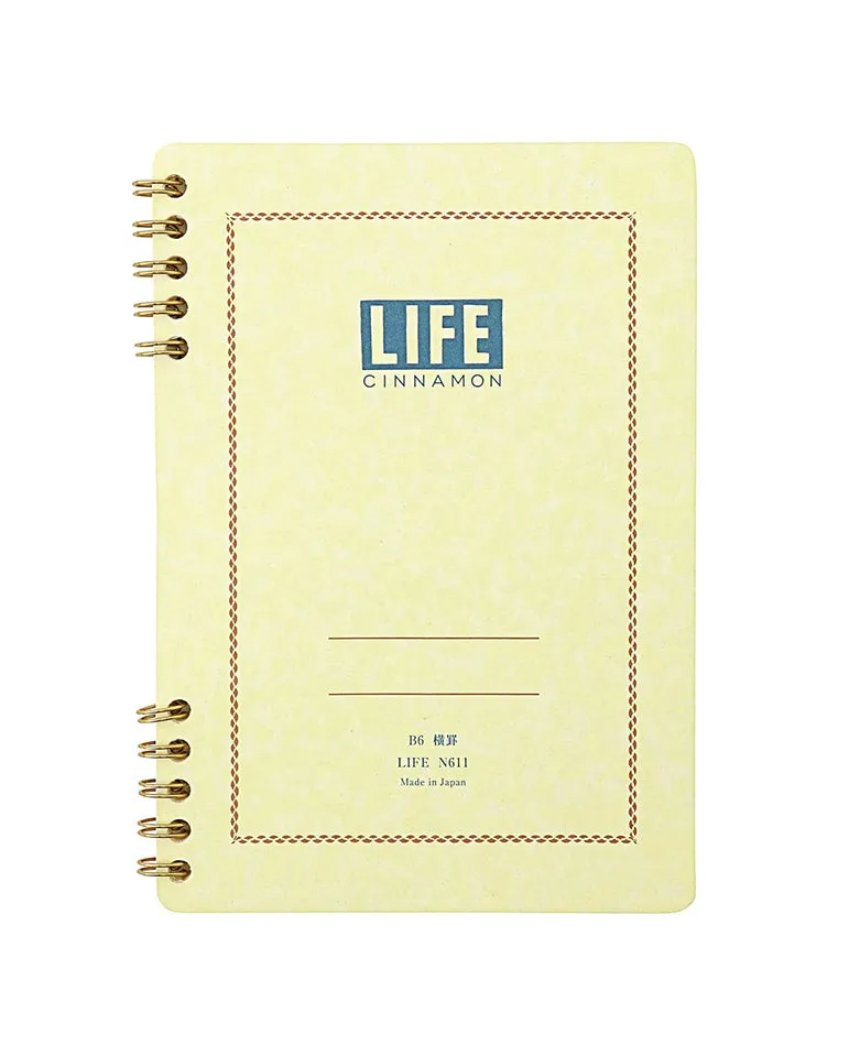 Life Cinnamon Notebook-Lined BLUE