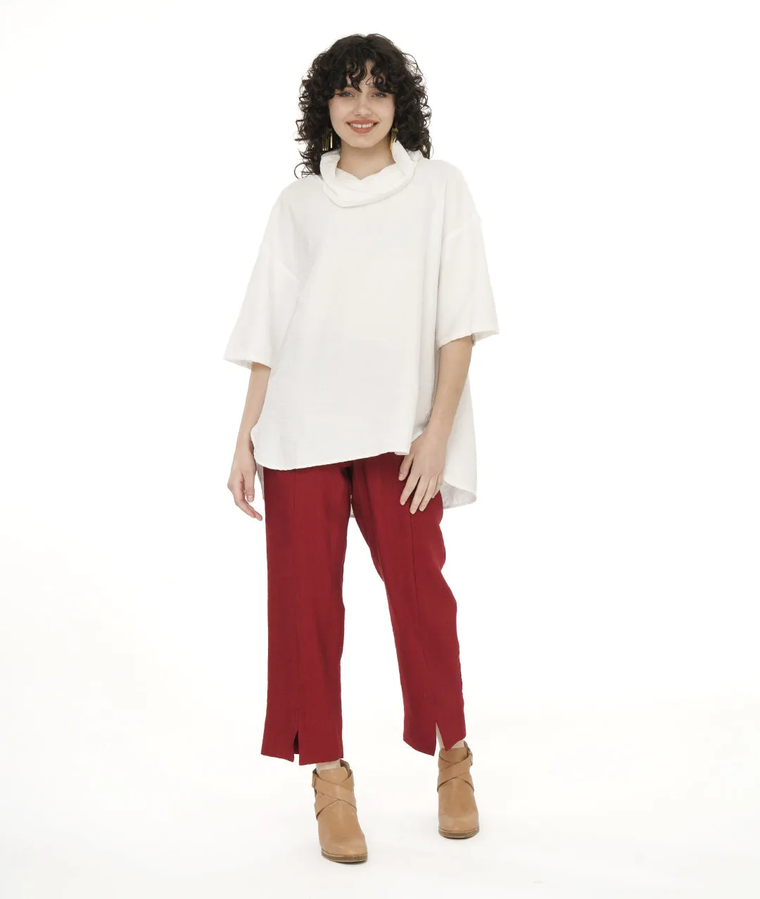 Niche - Rayon - Clarke Top - Crimson
