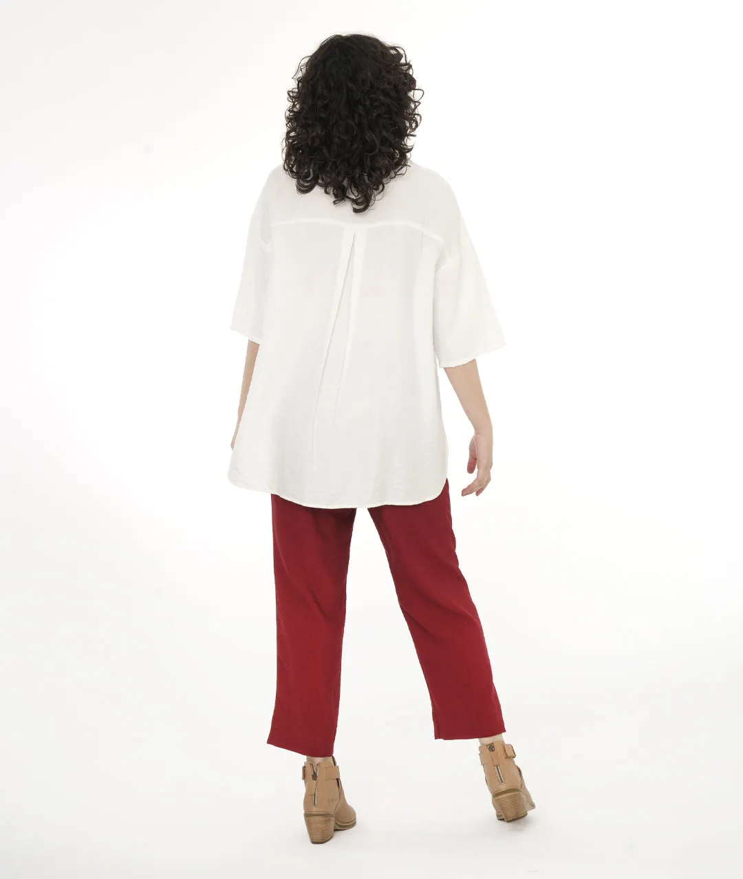 Niche - Rayon - Clarke Top - Crimson
