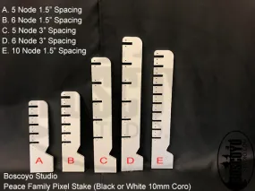 Pixel Stake 19" -- 5 Nodes