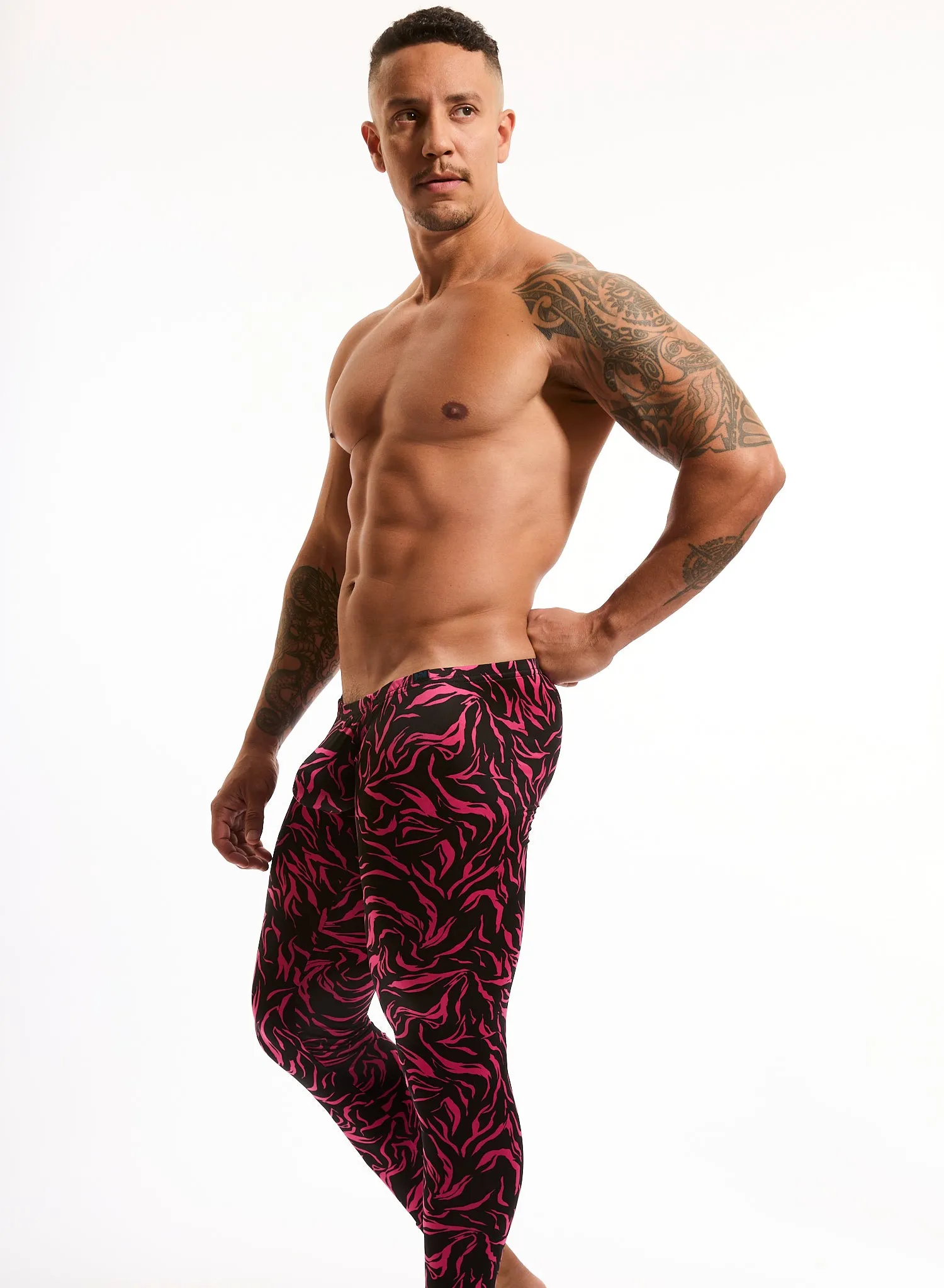 PZ1 Pink Zebra Tights