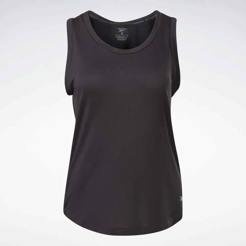 Reebok Apparel Women  Activchill DreamBlend Tank Top BLACK