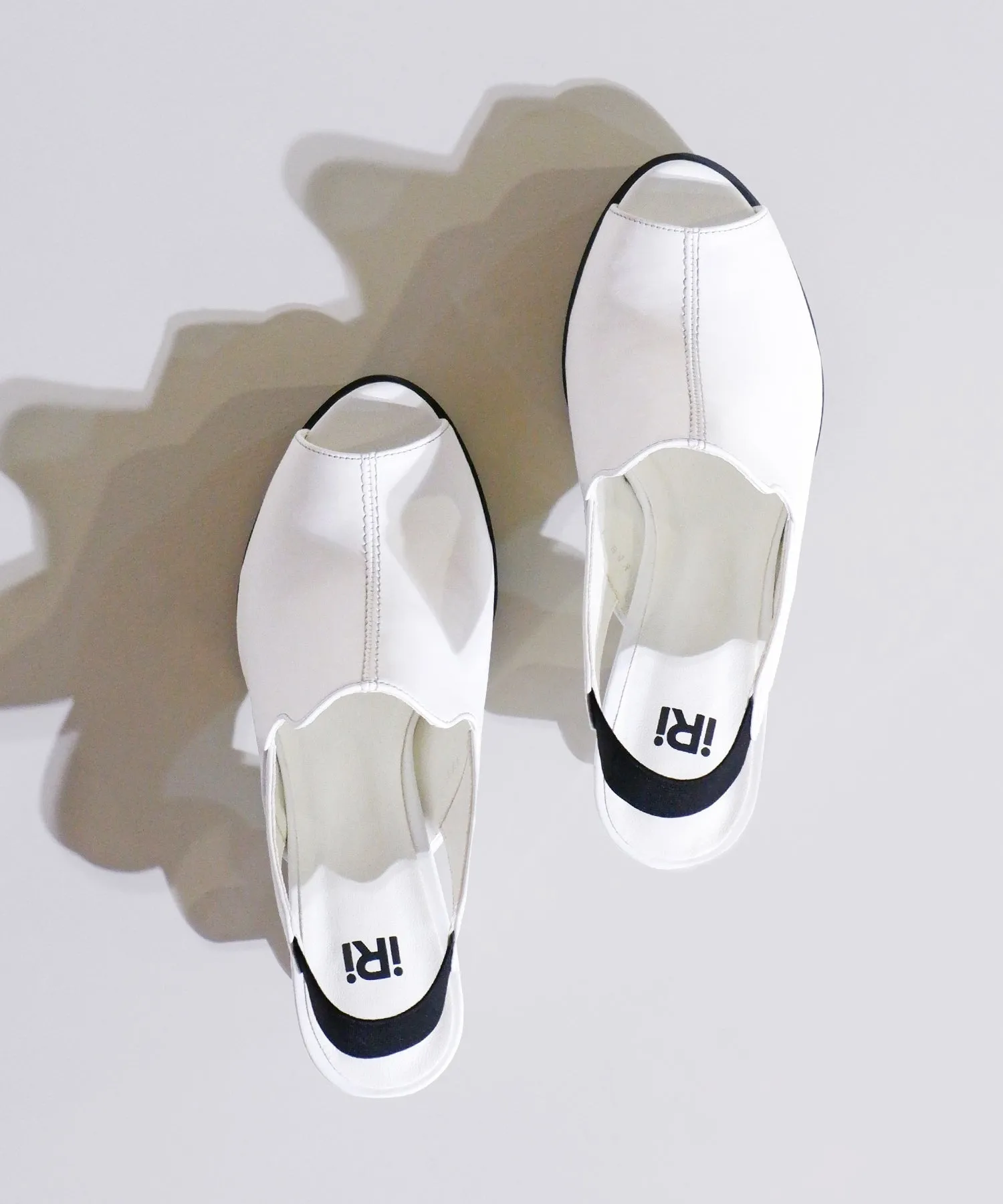 Reila White Open Toe Platform Heel