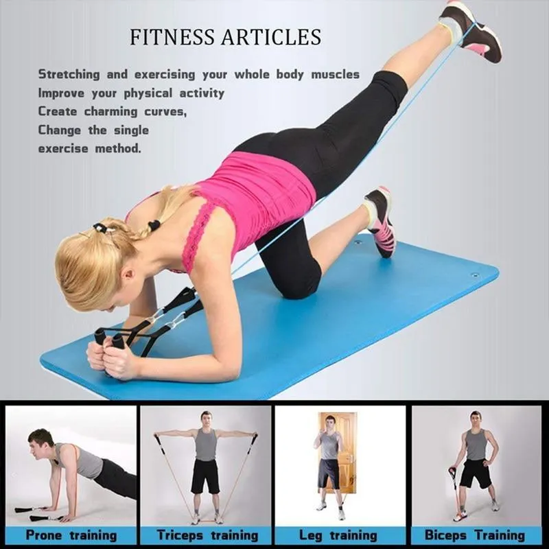 Resistance Home Workout Band (11 Pcs Set)