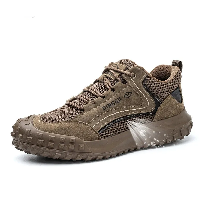 Safety Shoes Men's For work Indestructible Wear-resisting Work Sneakers Kevlar Insole Protective Steel Toe Boots