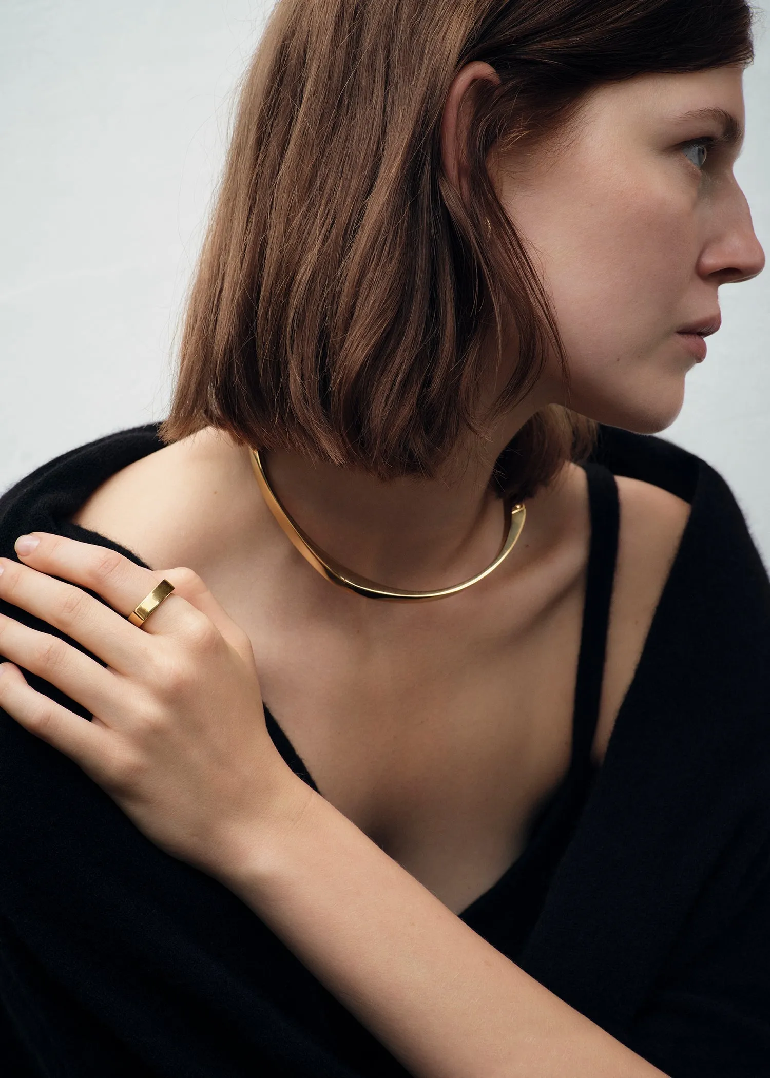 Signature ring gold