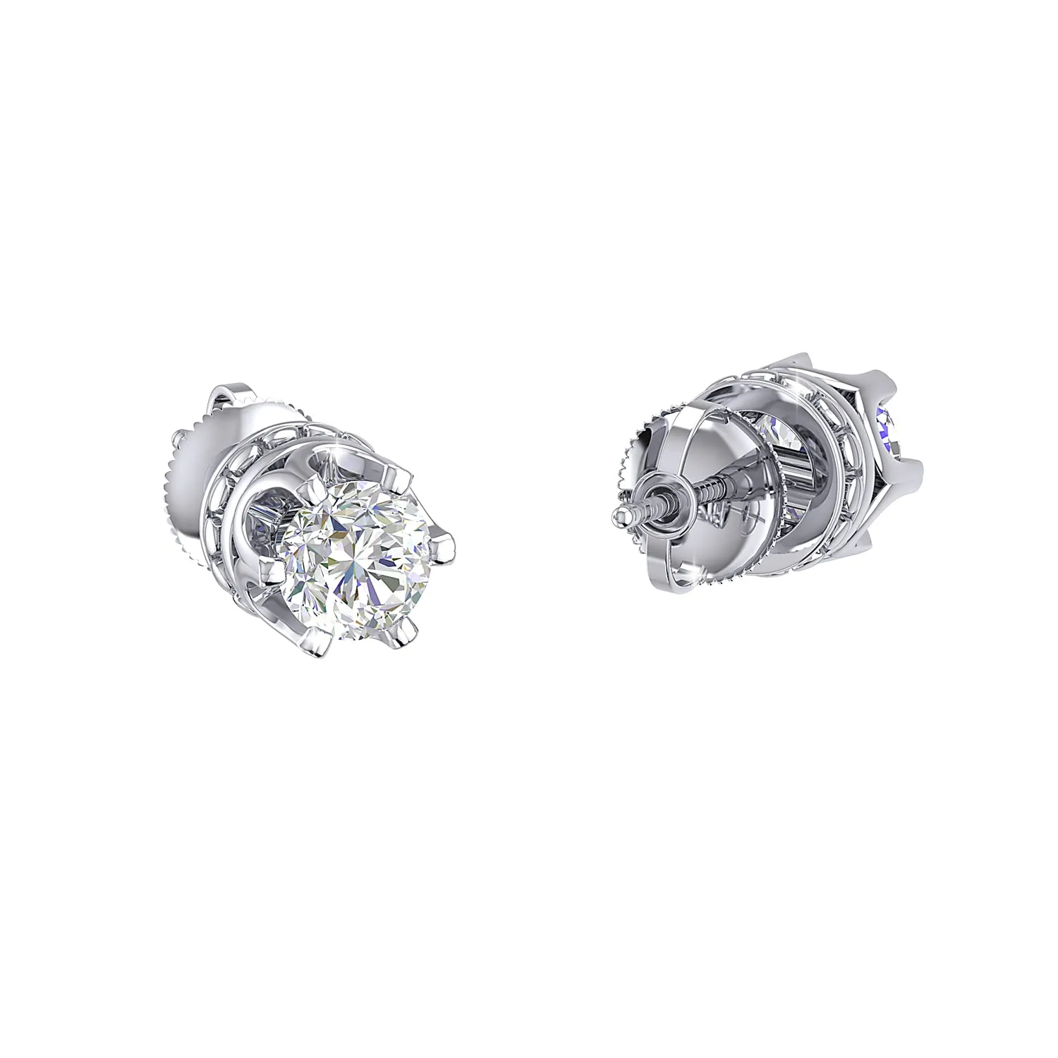 THE PRINCESS DIAMOND STUDS
