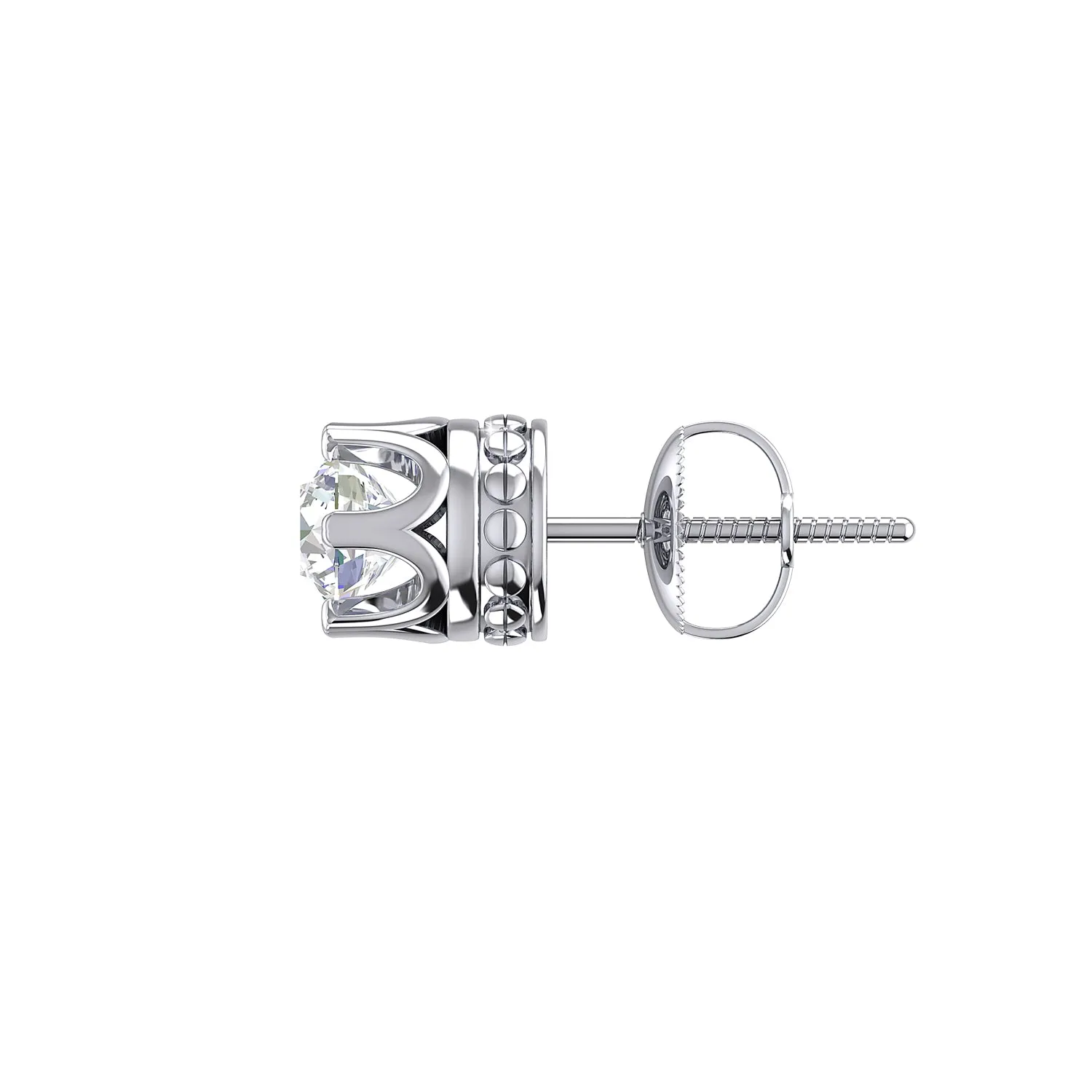 THE PRINCESS DIAMOND STUDS