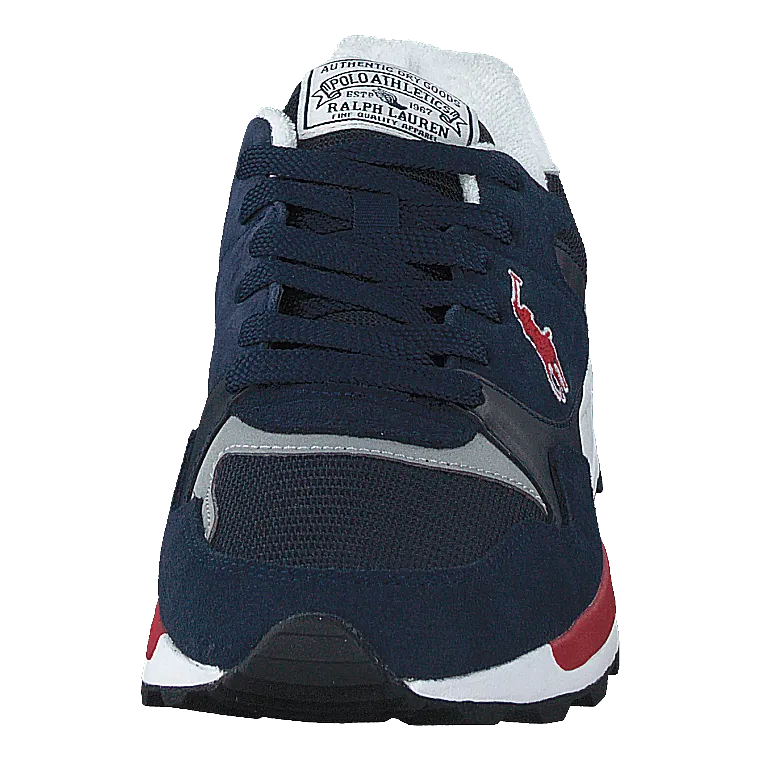 Trackster 100 Leather Sneaker Newport Navy/Auth Navy