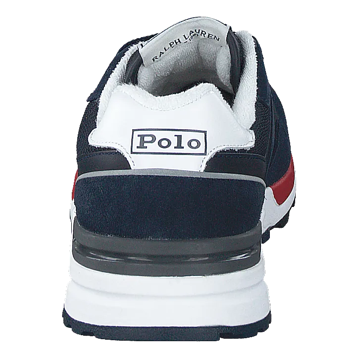 Trackster 100 Leather Sneaker Newport Navy/Auth Navy