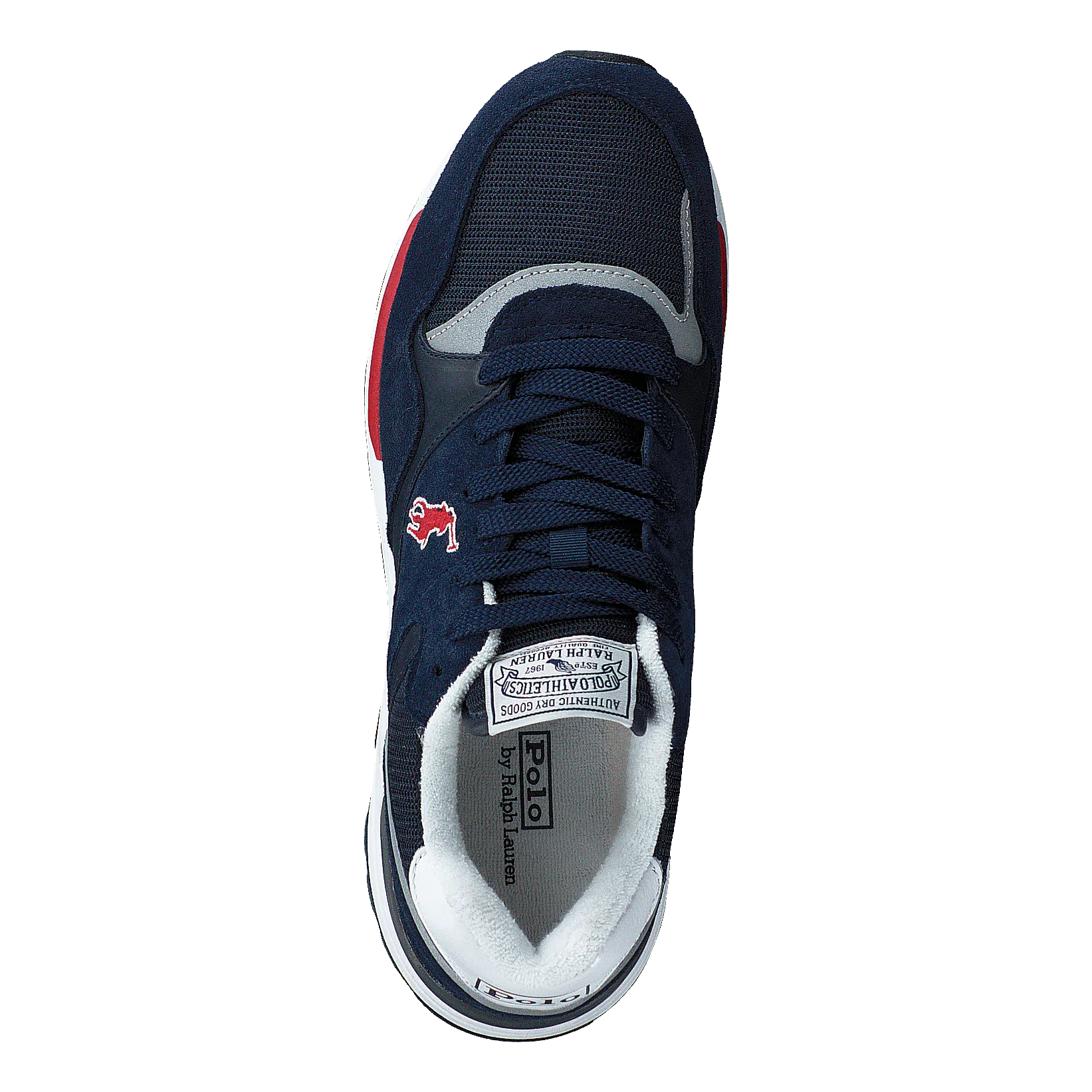 Trackster 100 Leather Sneaker Newport Navy/Auth Navy