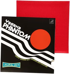 Yasaka Phantom 007 Table-Tennis Rubber (RED)